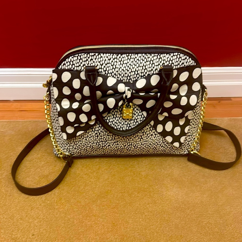 Betsey Polka Dot Purse – Brand New!